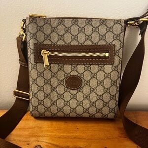 GG Monogram Gucci Messenger Bag